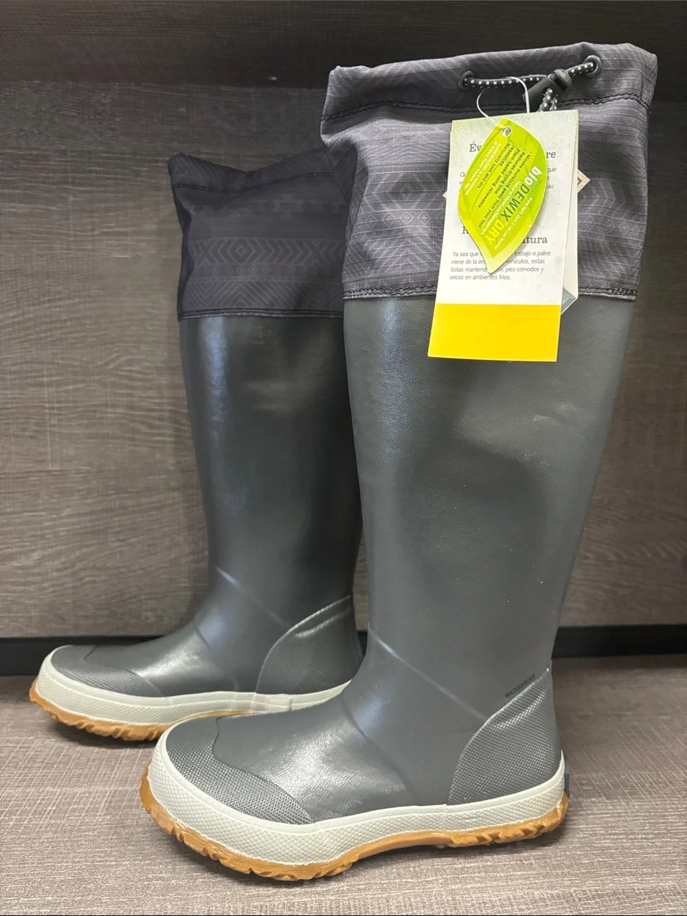Unisex Muck Forager Boots (Gray) - Men's Size 5/Women's Size 6